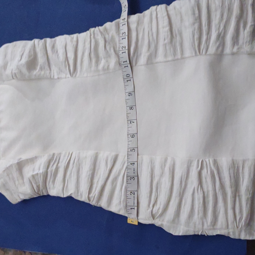 COPY - BNWT Nicole Miller Creamy white rouched dress size 6 @denisecast - Picture 13 of 16